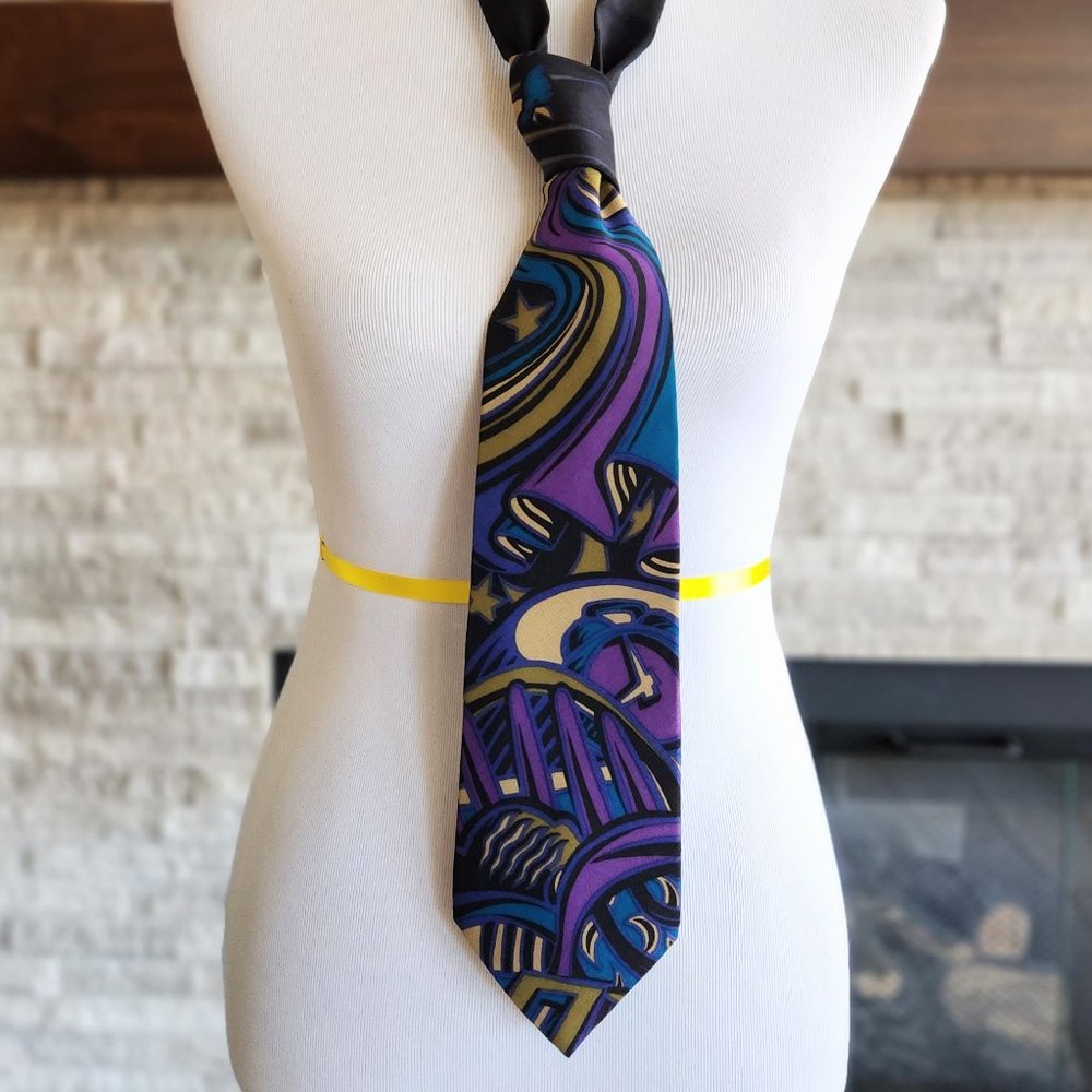 Beatles Silk Tie "I'm Only Sleeping" Made by Manhattan Menswear Group